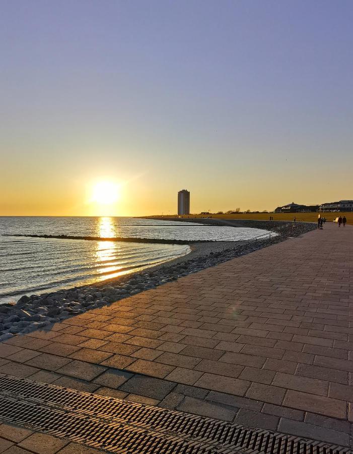 Ferienwohnung An Der Barlter Muehle Im Ersten Og Naehe Nordsee Luaran gambar