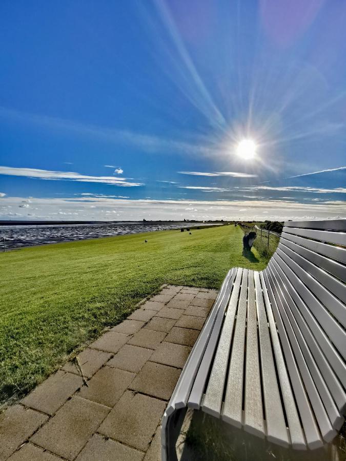 Ferienwohnung An Der Barlter Muehle Im Ersten Og Naehe Nordsee Luaran gambar